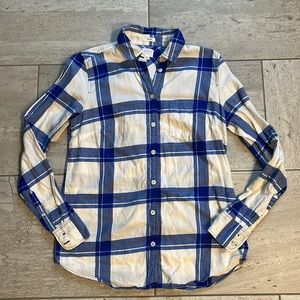 J Crew Factory boy fit button down shirt